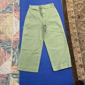 Madewell Women's Flare & Wide Leg Jeans - Green